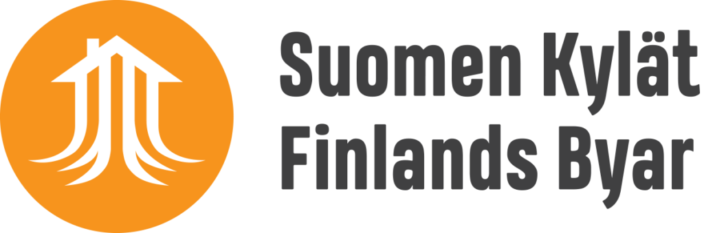 Suomen Kylät – Finlands Byar ry:n logo.